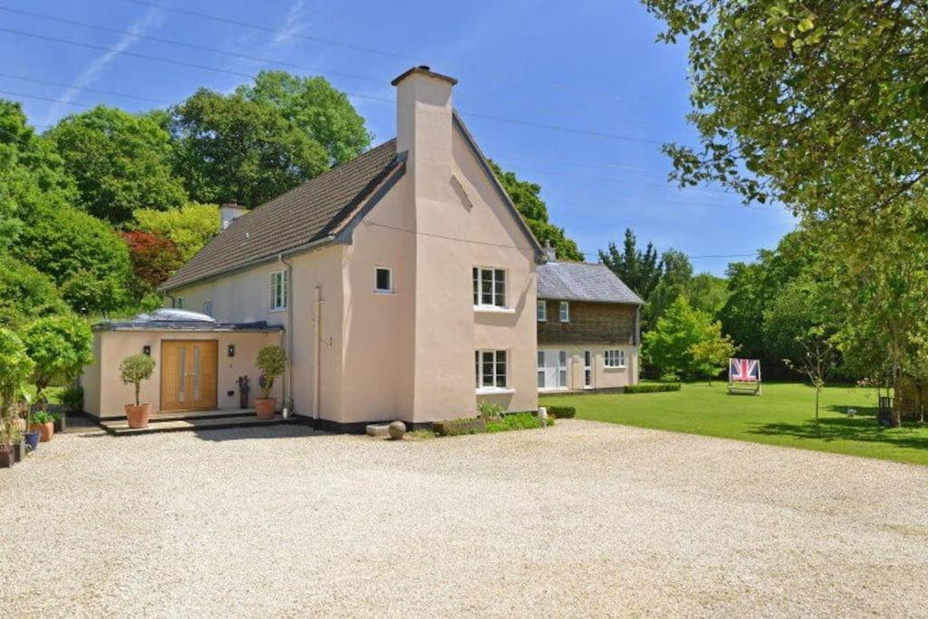 Osbornes Holiday House Near Exeter With Swimming Pool 外观 照片